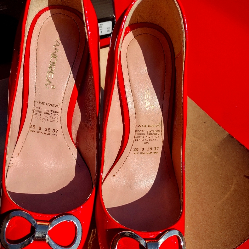 Red high heels